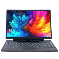 Ordinateur portable tablette 2 en 1 de 14 pouces avec écran tactile 2240x1440, nouveau processeur Intel N95, RAM 32 Go, SSD 2 To, Windows 11, clavier magnétique, pour les entreprises