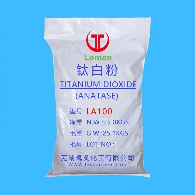 [LOMAN] Brand unparalleled success in selling people green products For plastics PAPER INK GLASS PAINT LA100 Titanium Dioxide