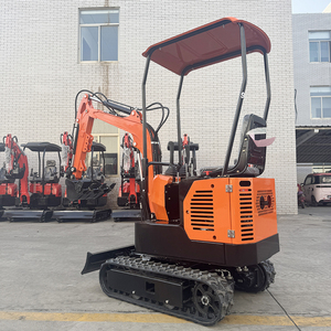 Máy đào nhỏ 0,8 tấn 1 tấn, máy đào siêu nhỏ, máy đào có thang máy đi kèm, máy đào rãnh cho nhà kính, cảnh quan - Product Image 3