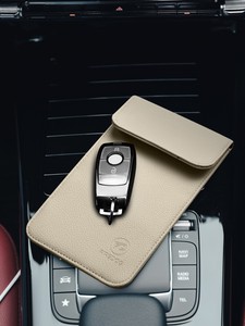 Funda Protectora para Llaves de Coche de Cuero PU, Carcasa para Control Remoto con Diseño Granulado, Protector de Llaves de Auto con Logotipo Personalizado - Product Image 3