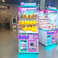 Kising Luxury Game Center Machine à griffes de divertissement à monnayeur, personnalisable pour l'animation