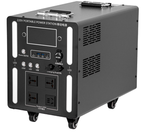 Alimentation électrique portable 220V pour la vente ambulante, grande capacité pour le camping en voiture, batterie de camping, usage domestique - Product Image 1
