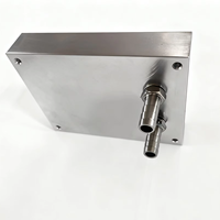 Dissipateur thermique en alliage d'aluminium refroidi par eau pour composants électroniques