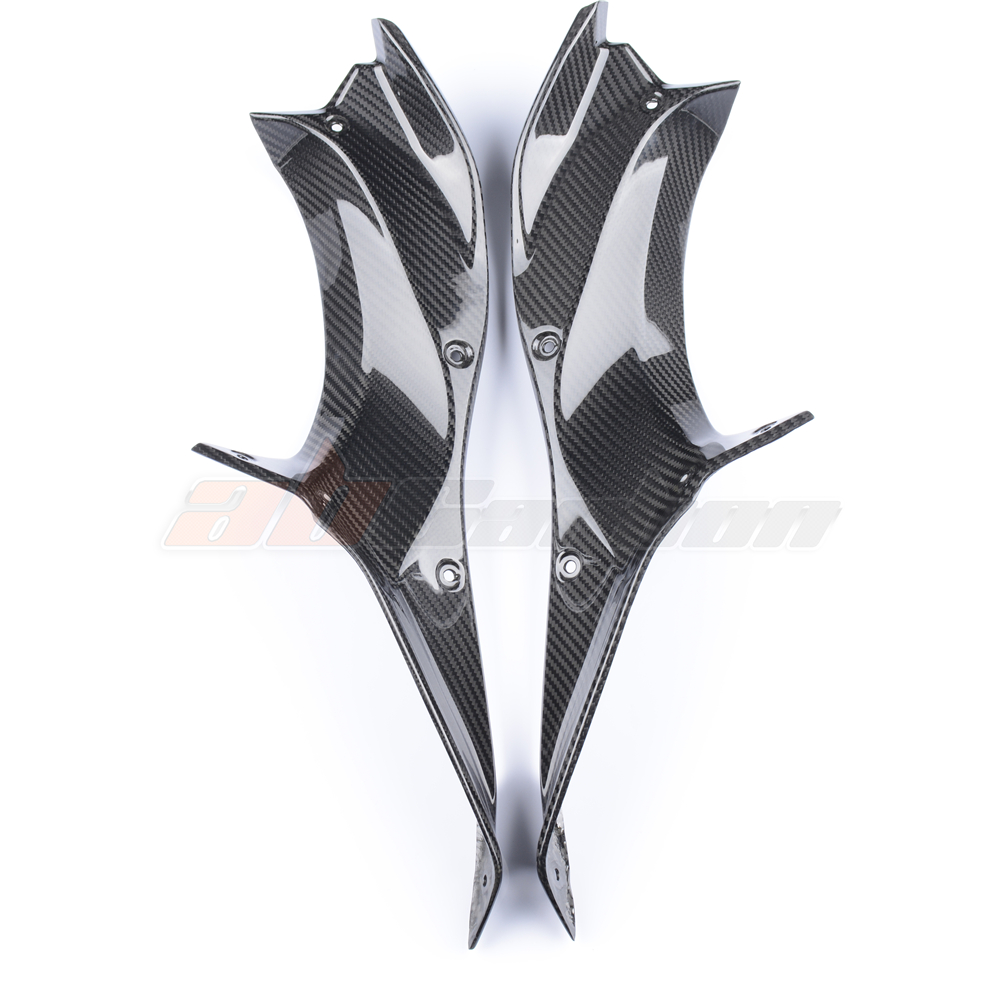 Боковая панель мотоцикла для Kawasaki Ninja H2 19 полностью из углеродного волокна
