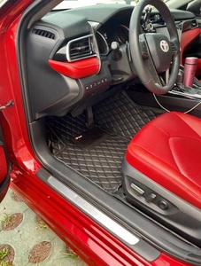 Alfombrilla antideslizante de cuero de Pvc para Jeep Cherokee, estera de pie 7d de lujo, fácil de limpiar, 2016-2022 <span class=keywords><strong>2023</strong></span>, venta directa de fábrica - Product Image 4