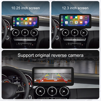 Radio Multimedia Inalámbrica CarPlay Android Auto con Pantalla Linux de 12.3'' para Mercedes Benz NTG4.0/4.5/5.0 GLA CLA GLC W205 W176 W212