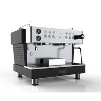 Máquina de Espresso Eléctrica Semiautomática de Acero Inoxidable Ladetina E2, Cafetera OEM ODM para Uso Comercial, 9 Bares