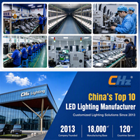 Tube LED CHZ T8 12W-72W 2FT 3FT 4FT 8FT, barre lumineuse linéaire intégrée, éclairage commercial intérieur
