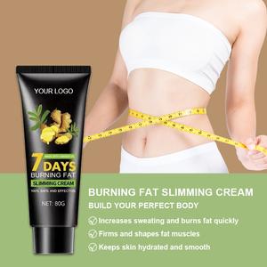 Crema adelgazante corporal activa térmica para mujer profesional, jengibre a base <span class=keywords><strong>de</strong></span> hierbas, cafeína infundida para quemar grasa eficaz, <span class=keywords><strong>celulitis</strong></span> - Product Image 2