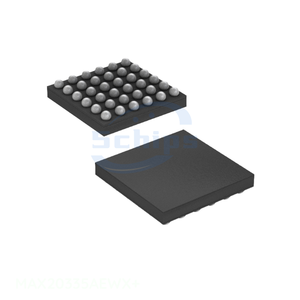 Circuito Integrado de Gestión de Energía (PMIC) MAX20335AEWX+ de Canal de Fabricante, IC BATT PWR MGMT LI ION 36WLP 36 WFBGA, WLBGA, Precio - Product Image 1
