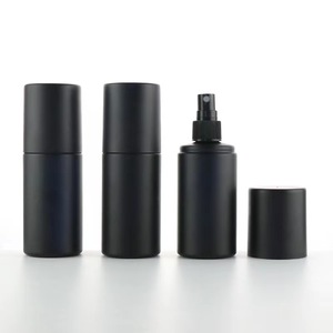 120ml 4oz 100ml 150ml 200ml Rỗng Pet <span class=keywords><strong>HDPE</strong></span> Matte Black Fine Mist nhựa mỹ phẩm bơm phun chai cho chăm sóc da và rượu - Product Image 1