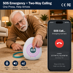 G62 Localizzatore GPS con Pulsante SOS 4G per Anziani, Donne e Bambini, Allarme <span class=keywords><strong>di</strong></span> Emergenza Personale - Product Image 6