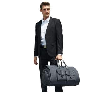 Sac de sport multifonctionnel unisexe pour la nuit, sac de voyage pliable à main, sac de week-end, sac de rangement pour voyage, polyester - Product Image 5