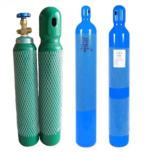 Bouteilles médicales en acier sans soudure de 10 L pour hydrogène et 40 L pour oxygène, réservoirs de gaz de laboratoire haute pression avec bouchons - Product Image 2