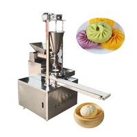 Machine à empanadas et momos automatique à moteur, en acier inoxydable de qualité alimentaire, grande capacité, pour la production de pains vapeur - Vente chaude usine