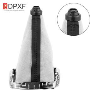 Funda de Palanca de Cambios para <span class=keywords><strong>Ford</strong></span> <span class=keywords><strong>Focus</strong></span> 2 MK2 FL C-MAX 06-11, Funda de Piel y Plástico ABS para Palanca de Cambios Manual para MK3 MK4 MK7 - Product Image 5