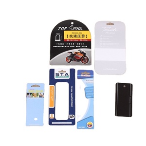 Custom White Cardboard Sticker Sheet Jewelry Cardboard Backing Card