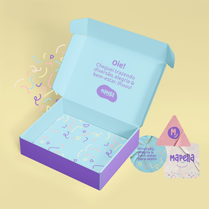 Empaquetado de Envío Ecológico Personalizado al por Mayor con Logotipo en Relieve, Papel Kraft para Regalos, Cartón Corrugado para Labiales - Product Image 3