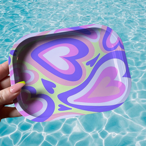 Accesorios personalizados para fumar para niñas, Kit de bandeja enrollable de Metal para hierbas, lisas, color rosa, venta al por mayor, en Stock - Product Image 6