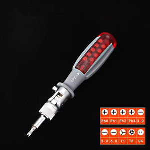 Destornillador de Trinquete Multifunción al por Mayor con Ángulo Ajustable de 180 Grados, Mini Rápido, 10 Puntas Hexagonales Internas - Product Image 6