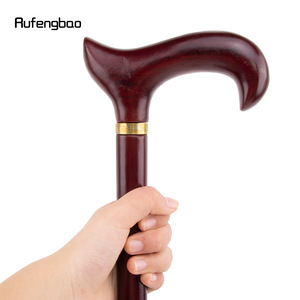 ไม้เท้าลายเสือดาว ทำจากไม้เนื้อแข็ง สำหรับผู้สูงอายุชาย - Product Image 3
