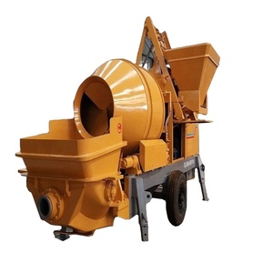 Pompe à béton mobile diesel Minle C3 avec mélangeur continu, portée verticale de 120 m et portée horizontale de 500 m, productivité de 30 m/h - Product Image 1