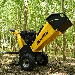 AUSTTER Towable TUV CE Approved Gas Wood Chipper Shredder Wood Chipper Machine wood Branch Chipper