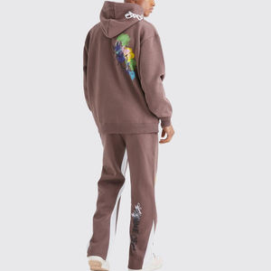 Chándales deportivos personalizados baratos para hombres, chándal para correr, 100% algodón, ropa deportiva, chándal para hombres, ropa de entrenamiento para correr, chándal - Product Image 4