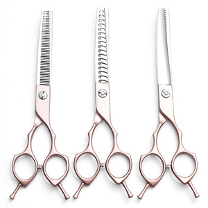 Pet Grooming Scissors Set Stainless Steel Curved Shears For Dog Hair Cutting Professional Grooming Tools - Product Image 3