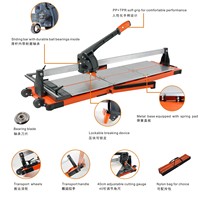 JOHNTOOLS 8102G-2 48 Machine de découpe céramique manuelle professionnelle 1200MM Cortador Profesional De Baldosas Autres outils à main