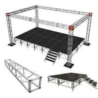 Plataforma de Escenario Portátil de Aleación de Aluminio con Certificación TUV, Estructura de Aluminio Personalizable para Eventos y Exhibiciones