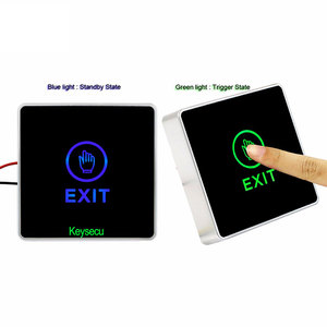 Smart Surface Mounted Door Lock Release Access <strong>Control</strong> <strong>System</strong> 12V <strong>Touch</strong> Screen Led Light <strong>Sensitive</strong> Exit Button Switch - Product Image 2