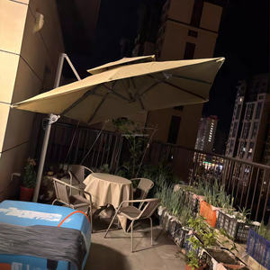 <span class=keywords><strong>2025</strong></span> mejor venta 10*10 pies voladizo cuadrado aluminio Roma sombrilla jardín al aire libre Roma <span class=keywords><strong>Patio</strong></span> sombrillas - Product Image 2