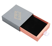 Ingrosso scatola per gioielli in cartone rigido scatola per cassetto scorrevole confezione regalo per piccole imprese