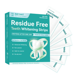 Bandes blanchissantes pour les dents sans résidus, blanchiment instantané en 15 minutes, sans rinçage, sans résidus, sans danger pour l'émail - Product Image 2
