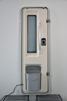 Accessoires de camping-car/caravane personnalisés multicolores en alliage d'aluminium, porte passager de camping-car, porte d'entrée de caravane