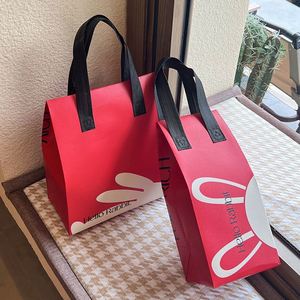 Bolsa Térmica Aislante de Papel de Aluminio No Tejido para Comida y Bebidas para Llevar, Bolsa Refrigeradora a Prueba de Fugas para Café y Comida para Llevar - Product Image 1