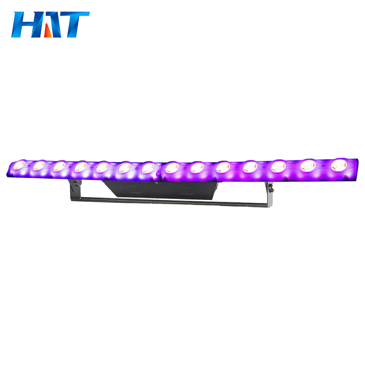 Новый дизайн, профессиональная сценическая Светодиодная лампа DMX512 14*3 Вт, светодиодная матрица-хамелеон