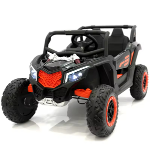 Çocuklar İçin Elektrikli Binilebilir Araba 12V Akülü UTV ATV Arazi SUV Aracı Uzaktan Kumandalı Motorlu İki Kişilik Dış Mekan Oyuncağı - Product Image 1