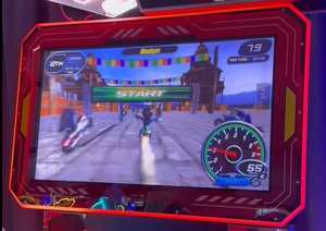 Amusement park racing simulator Commercial arcade racing equipment Indoor motorcycle <b>game</b> <b>machine</b> Dual racing <b>game</b> arcade - Product Image 6