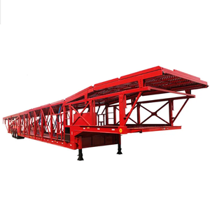 Remolque de Doble Plataforma para Transporte de Autos, Fabricante Chino, Venta al Por Mayor, 2 o 3 Ejes, Alta Capacidad, Costo Económico - Product Image 3