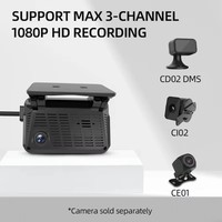 JC371 ADAS DVR Max 3, Cámara para Auto con GPS 4G, Grabación en Vivo, IA, Aplicación y PC