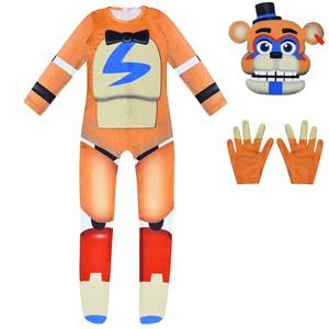 Costume de fête pour enfants, série de costumes de personnages de dessins animés mignons, en polyester, unisexe - Product Image 1