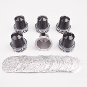 2025 Usine Marques Privées Vide Capsule De Café <span class=keywords><strong>Capsules</strong></span> Jetables Café Feuille D'aluminium <span class=keywords><strong>Capsules</strong></span> De Café Avec Couvercle - Product Image 3