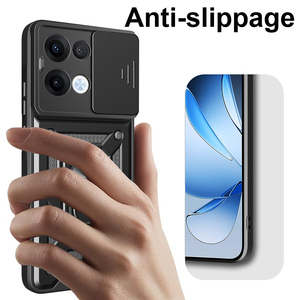 Funda de teléfono móvil con anillo de cámara de lente para <span class=keywords><strong>OPPO</strong></span> Reno 14 Pro <span class=keywords><strong>5G</strong></span> 13 Pro 12 14F 13F 12F 11F a prueba de golpes Kickstand Slim TPU PC contraportada - Product Image 4