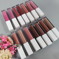 Rouge à lèvres liquide mat personnalisé rouge à lèvres liquide végétalien imperméable rouge à lèvres liquide mat de marque privée