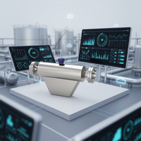 Débitmètre de masse sans fil Coriolis pour système de dosage en nuage, contrôle à distance par lots 4G NB-IoT LoRa, débitmètre numérique IP65 certifié CE