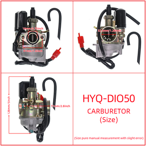 Carburador de 19MM para <span class=keywords><strong>Honda</strong></span> DIO50 AF18 AF27 AF28 <span class=keywords><strong>TACT</strong></span> SA50 SK50 Scooter, Repuestos de Motor - Product Image 4