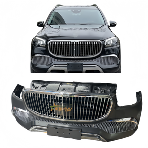 Grille de pare-chocs avant, radiateur et ensemble de phares Maybach <span class=keywords><strong>GLS</strong></span> 167 d'<span class=keywords><strong>occasion</strong></span> de haute qualité, modèle le plus vendu, remplacement à visser - Product Image 3