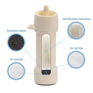 Paille filtrante certifiée NSF, testée en laboratoire, fabrication OEM, étiquette privée, emballage personnalisé pour les voyages et la randonnée - Product Image 5